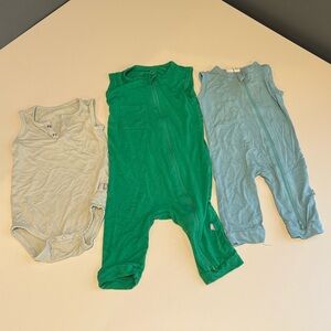 Kyte bundle sleeveless rompers